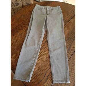 0 Old Navy OG Straight High Rise Secret Slim Grey Brown Denim Blue Jean Pants